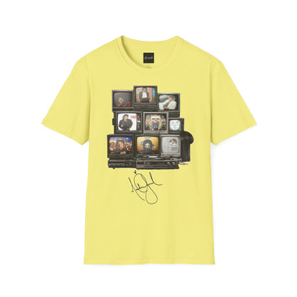 Michael Jackson Retro TV Collage T-Shirt