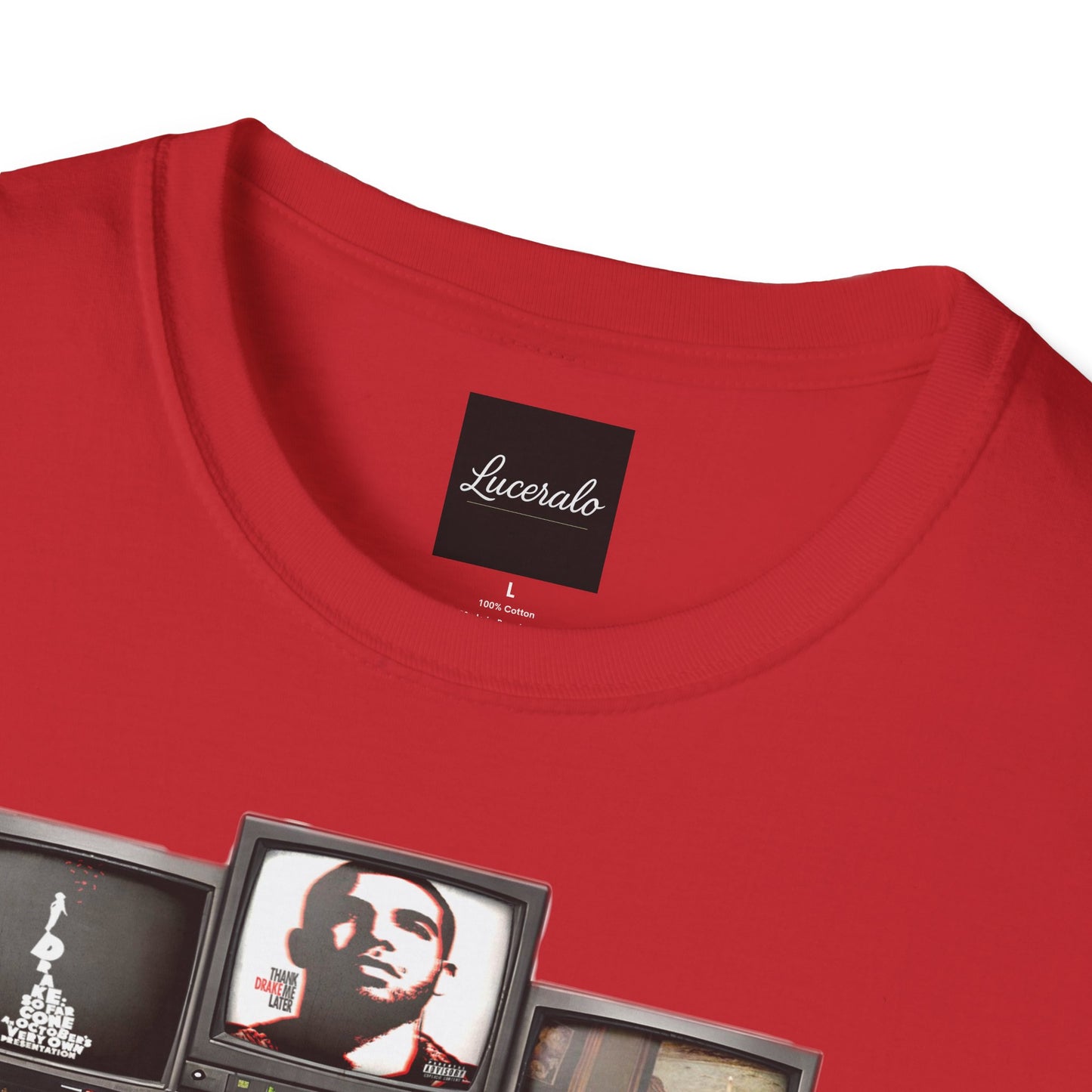 Drake Retro TV Stack Collage T-Shirt
