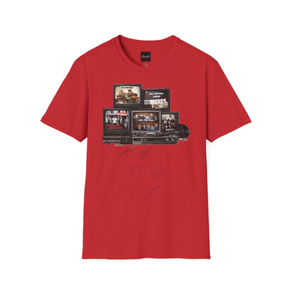 One Direction Retro TV Stack Collage T-Shirt