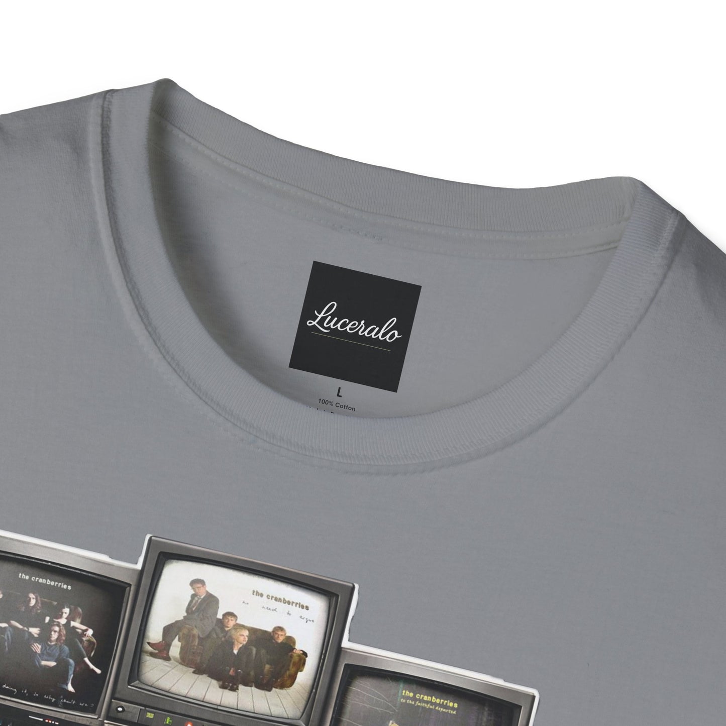 The Cranberries Retro Tv Stack Collage T-Shirt