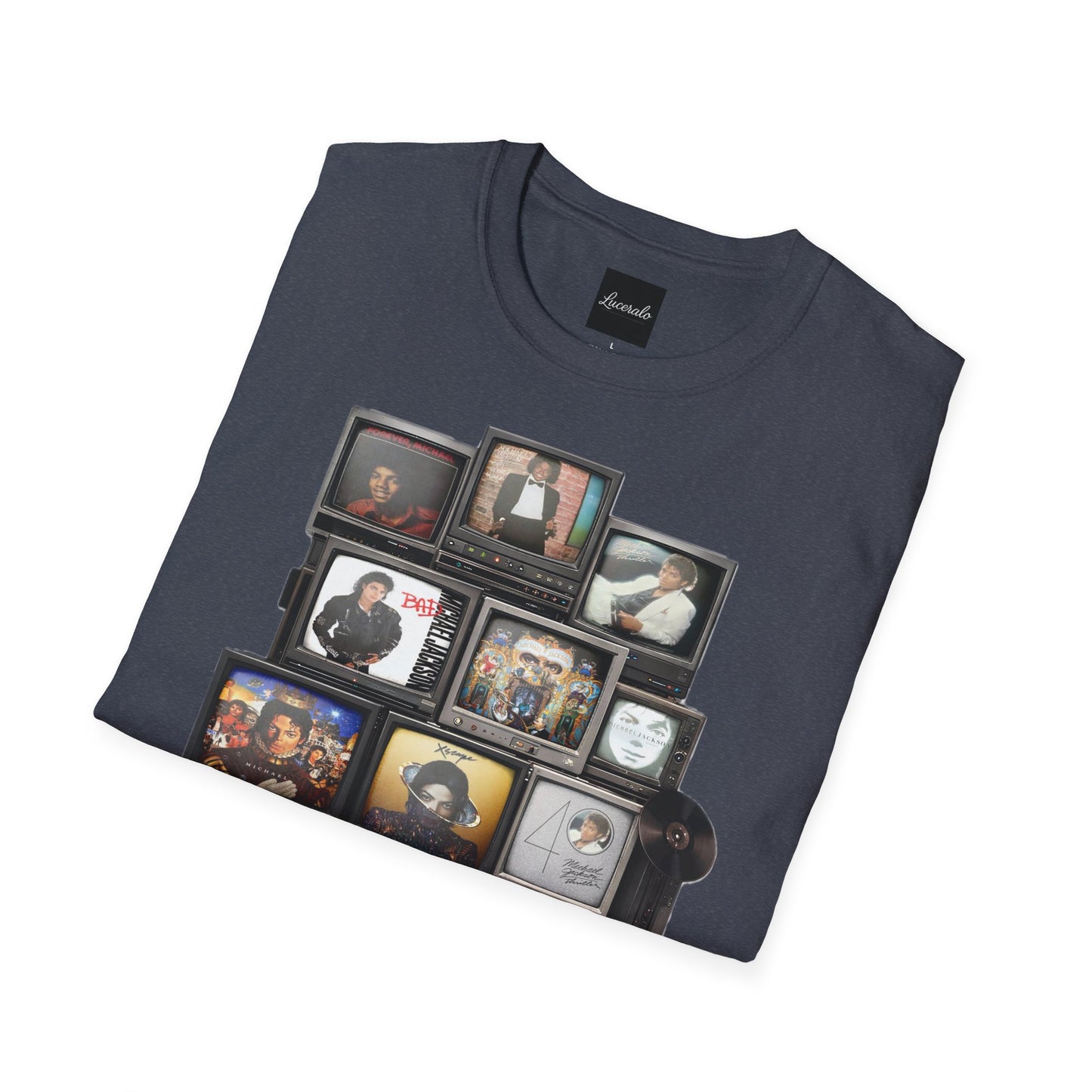 Michael Jackson Retro TV Collage T-Shirt