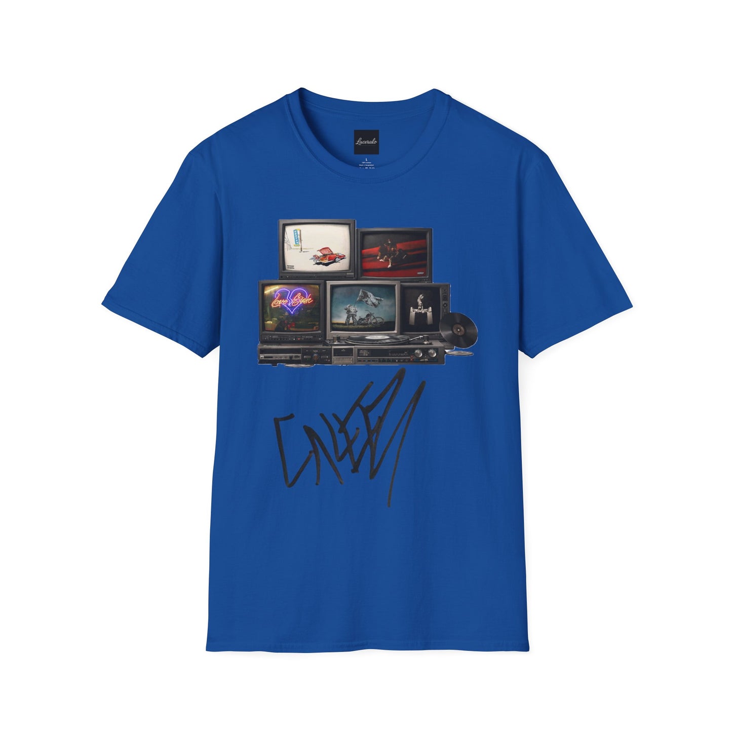 Don Toliver Retro TV Stack Collage T-Shirt