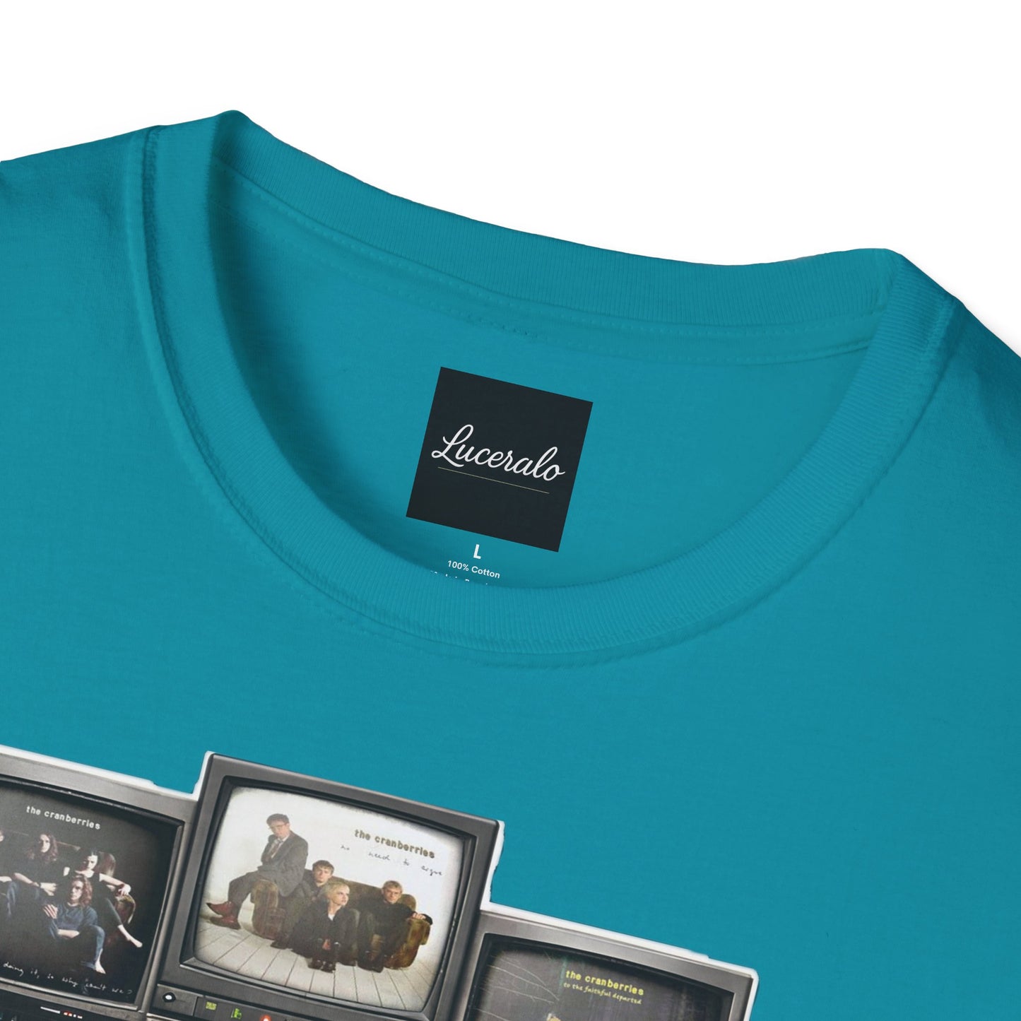 The Cranberries Retro Tv Stack Collage T-Shirt