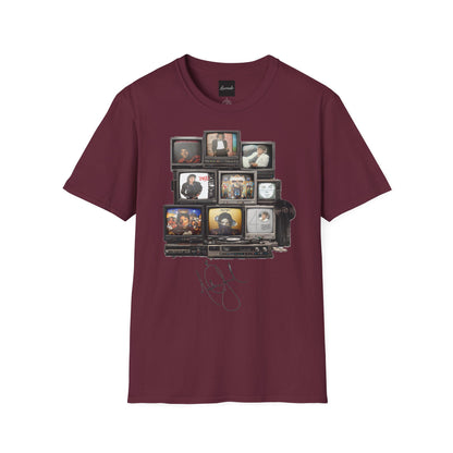 Michael Jackson Retro TV Collage T-Shirt