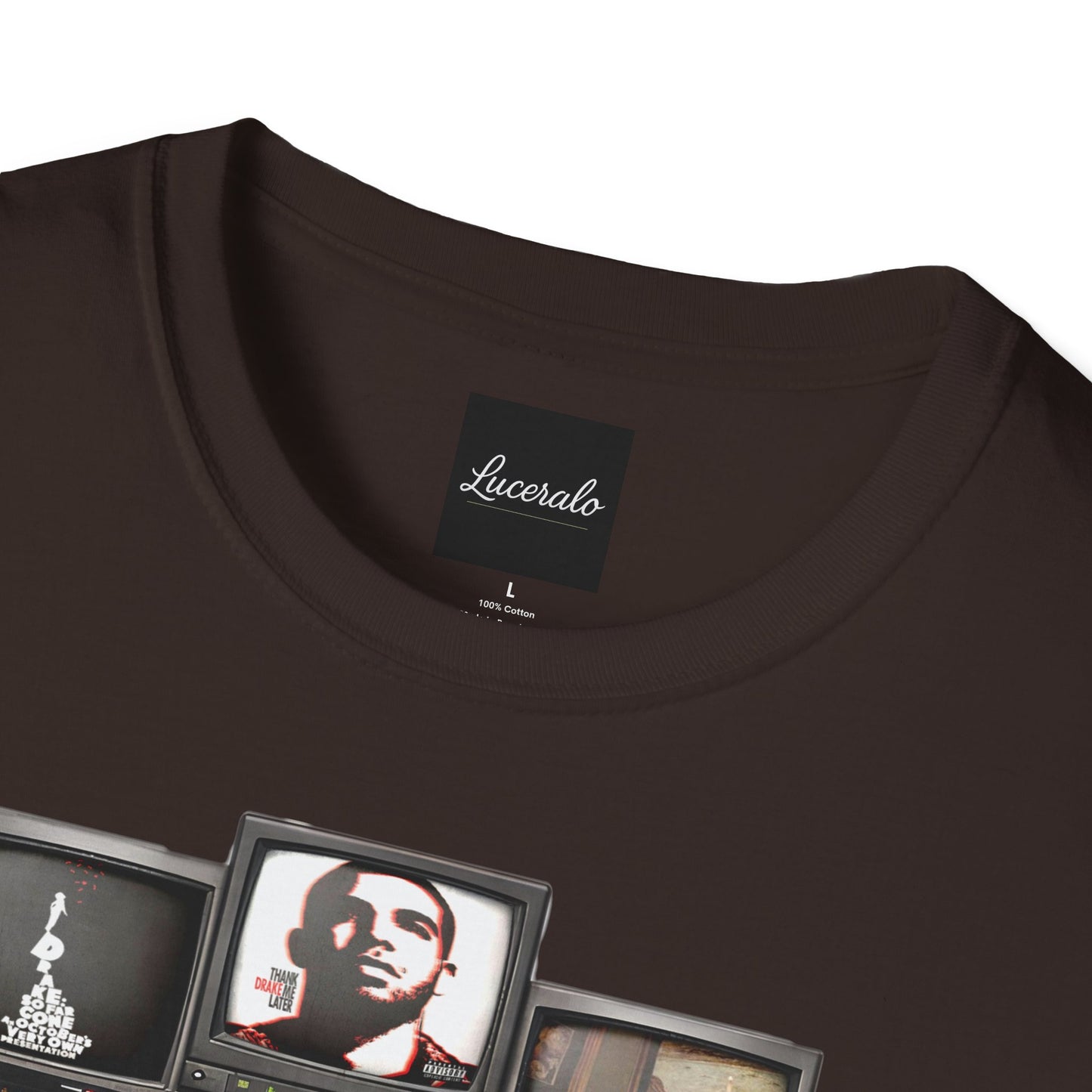 Drake Retro TV Stack Collage T-Shirt