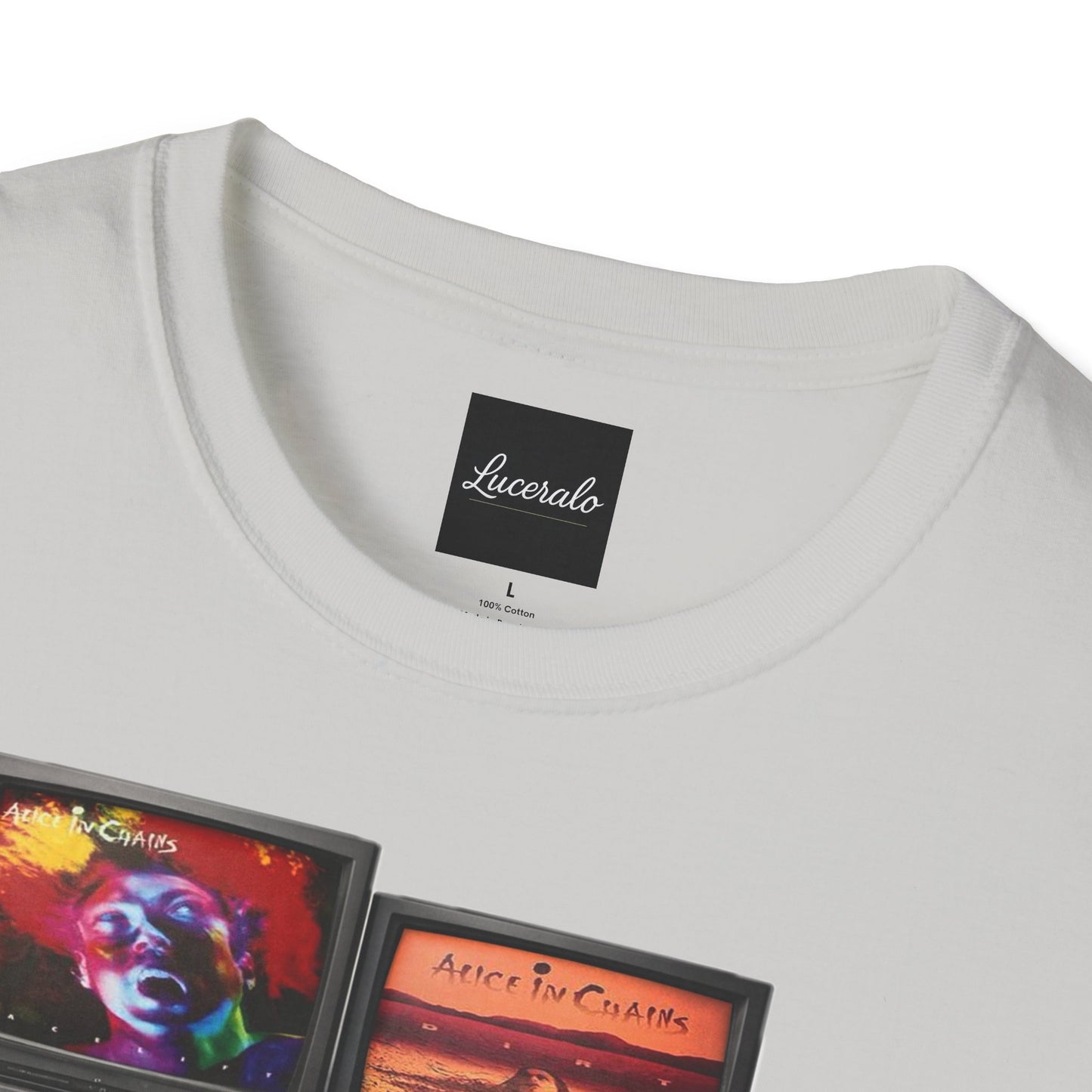 Alice in Chains Retro TV Stack Collage T-Shirt