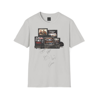 One Direction Retro TV Stack Collage T-Shirt