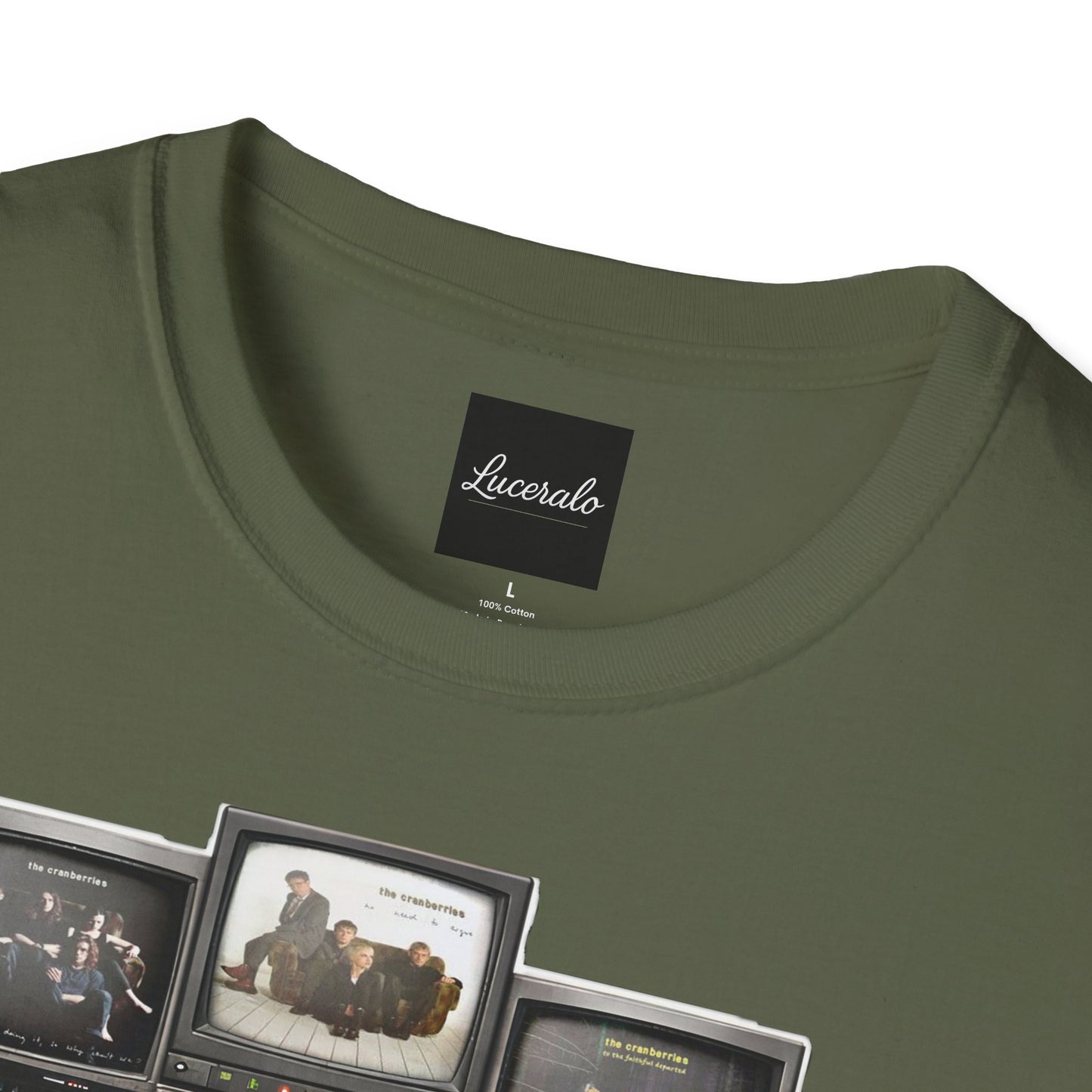 The Cranberries Retro Tv Stack Collage T-Shirt