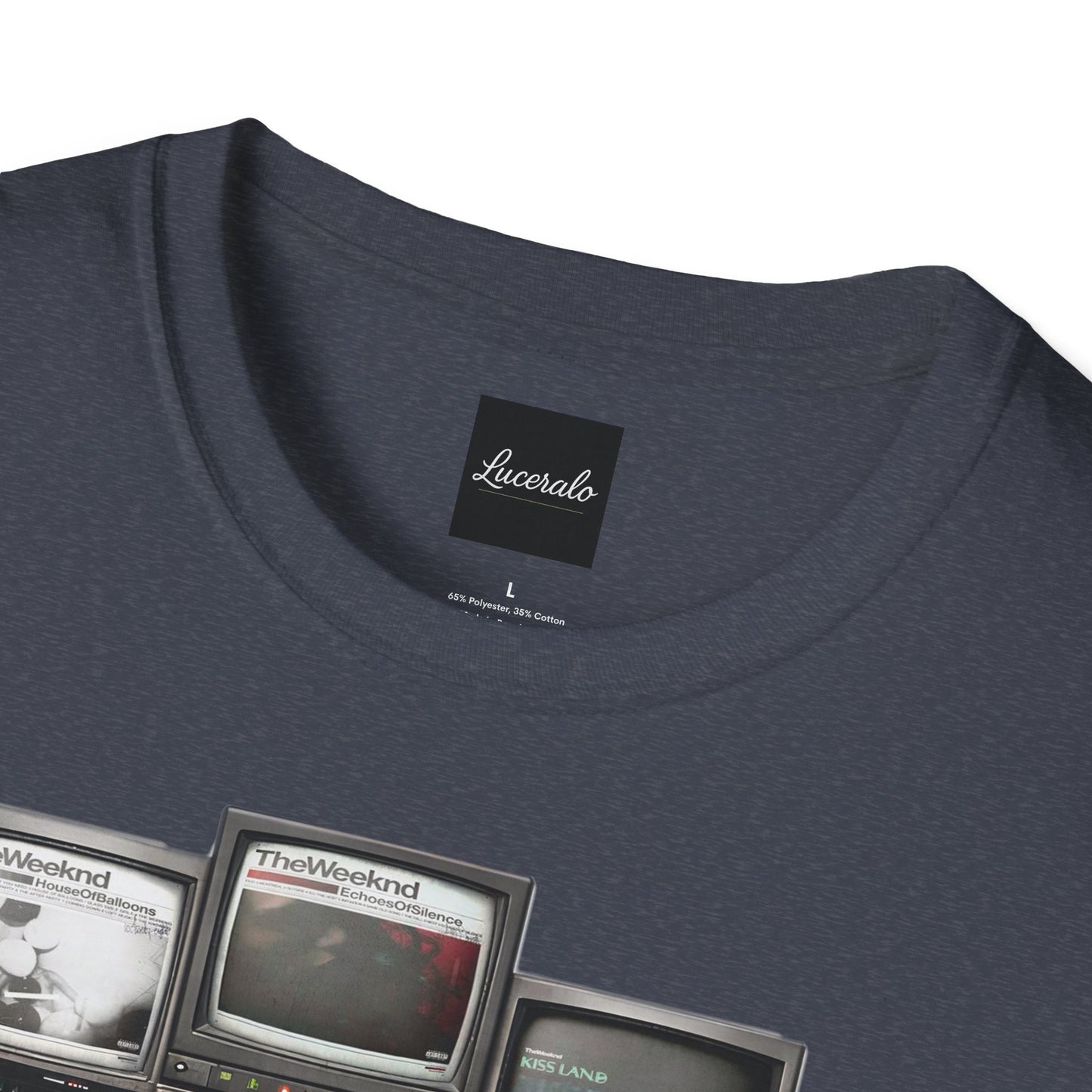 Abel Retro TV Stack Collage T-Shirt