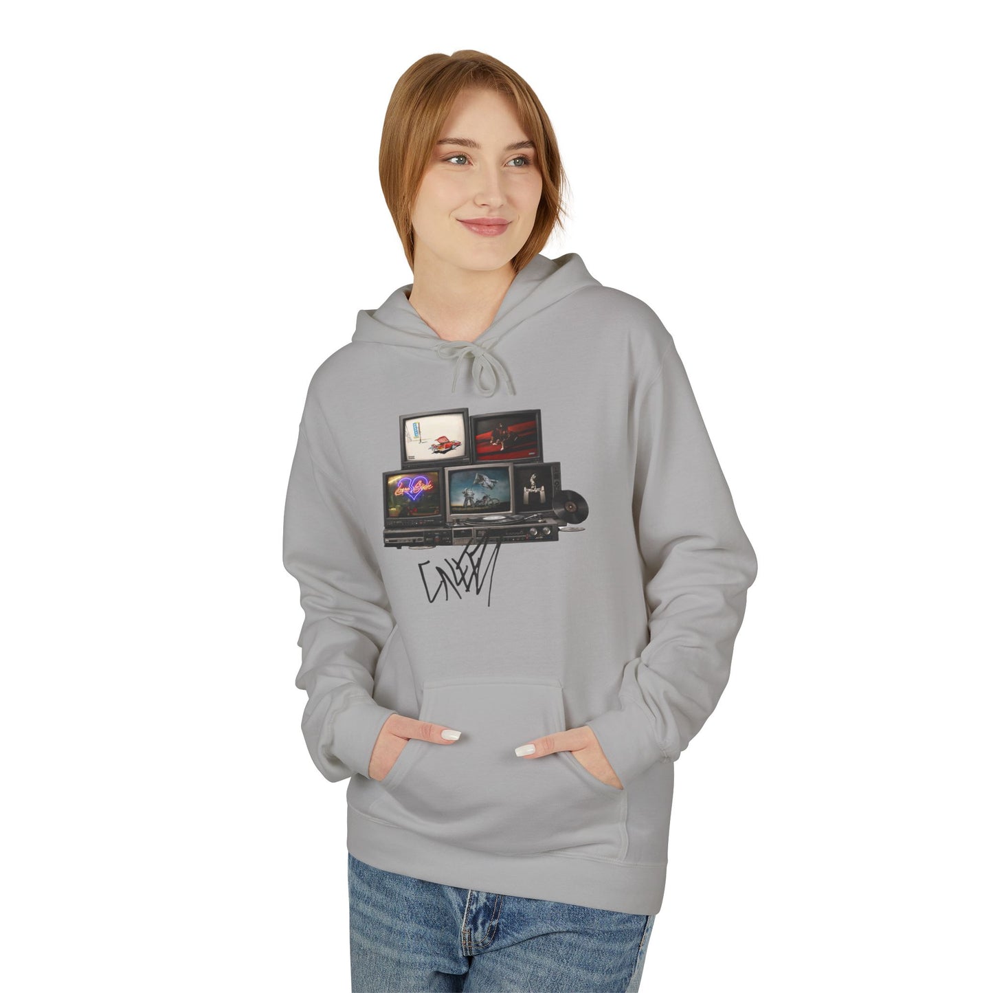 Don Toliver Retro TV Stack Collage Hoodie