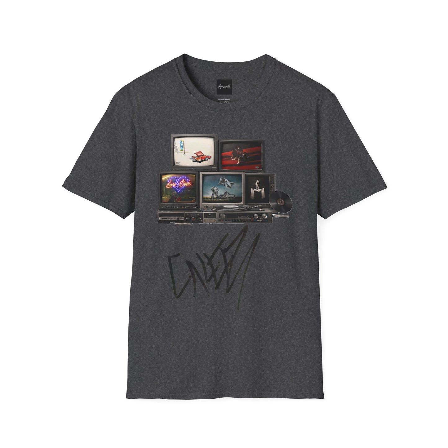 Don Toliver Retro TV Stack Collage T-Shirt
