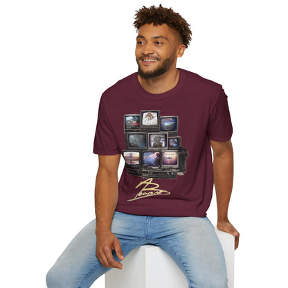 A Boogie wit da Hoodie Retro TV Stack Collage T-Shirt