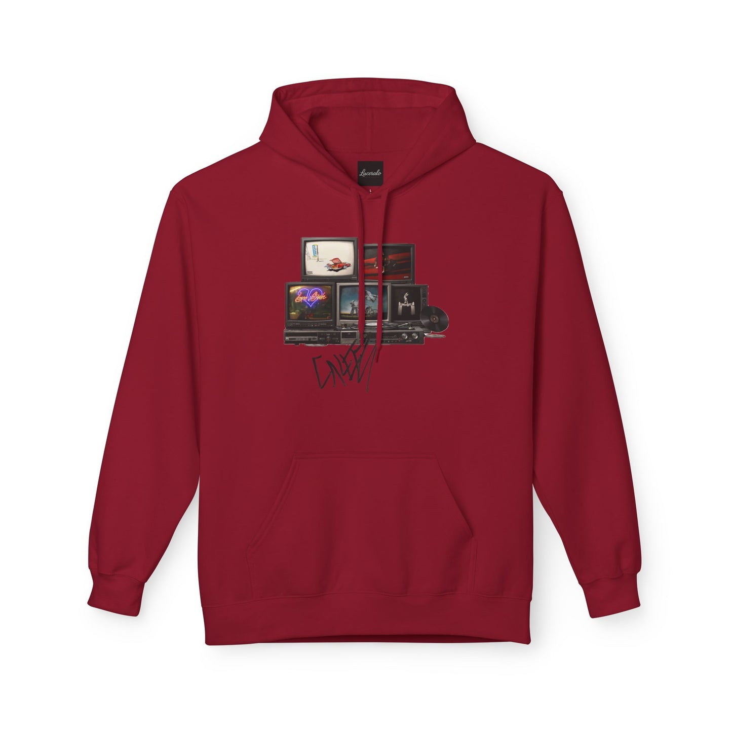 Don Toliver Retro TV Stack Collage Hoodie