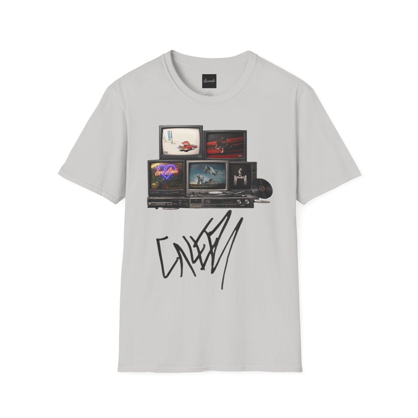 Don Toliver Retro TV Stack Collage T-Shirt