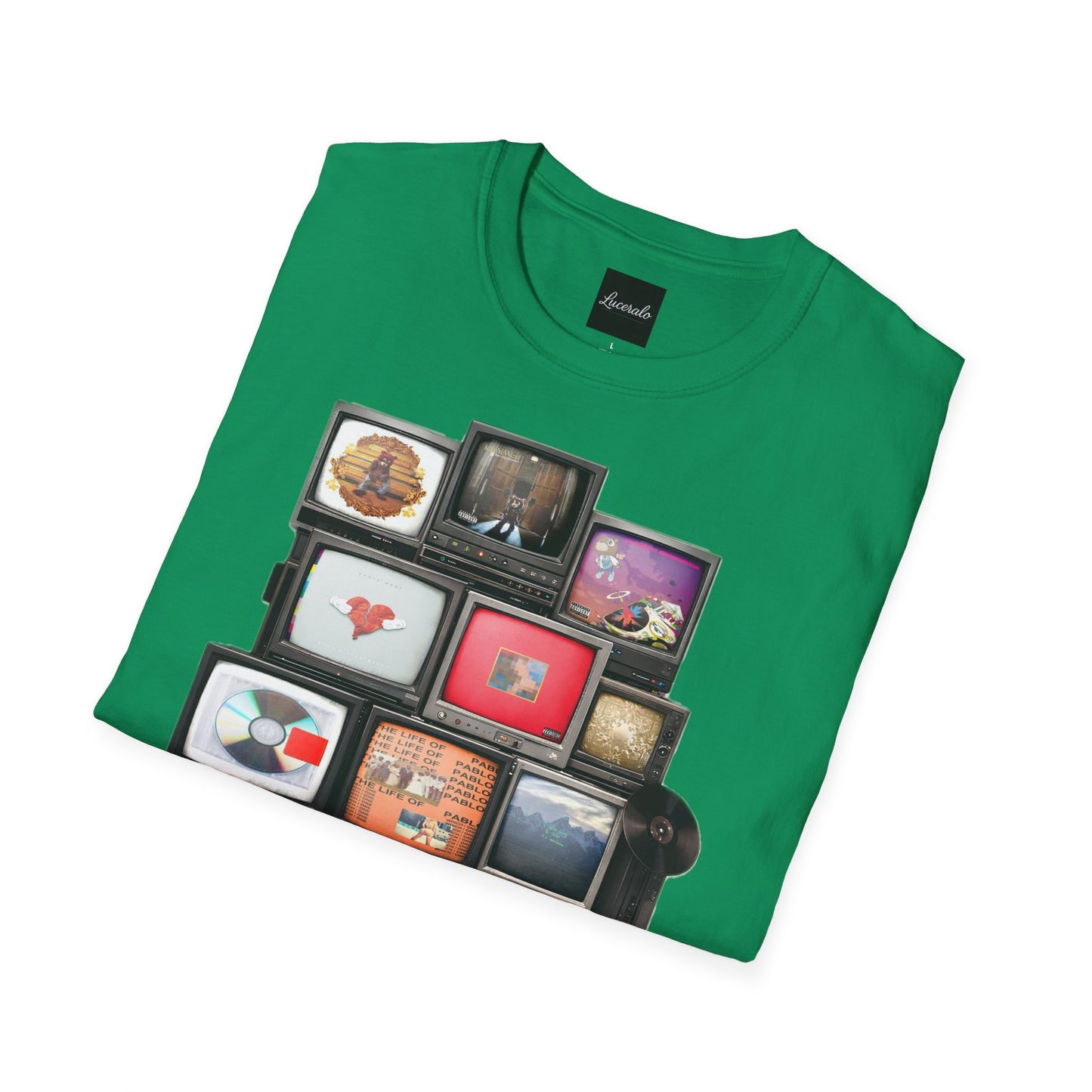 YE Retro TV Stack Collage T-Shirt