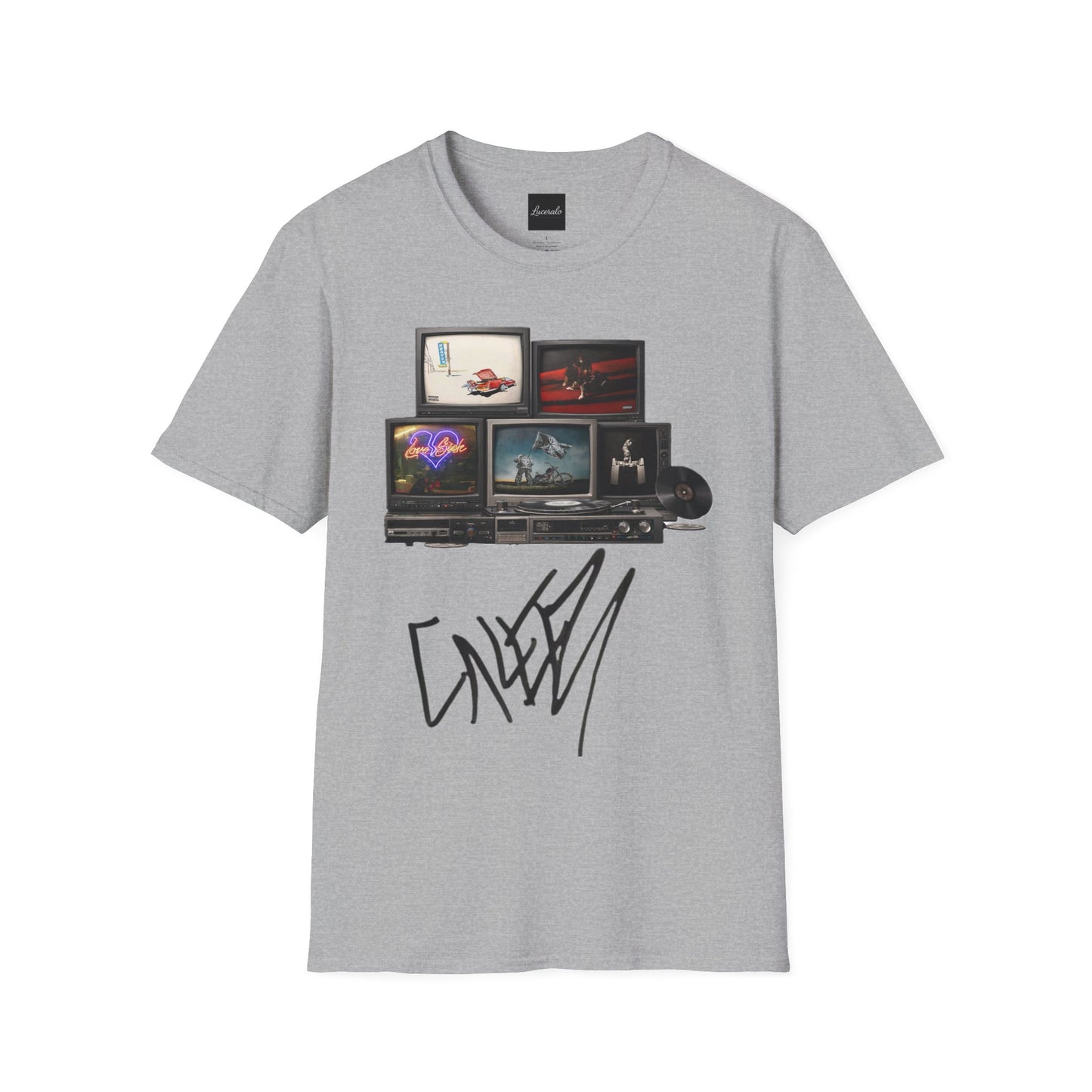 Don Toliver Retro TV Stack Collage T-Shirt