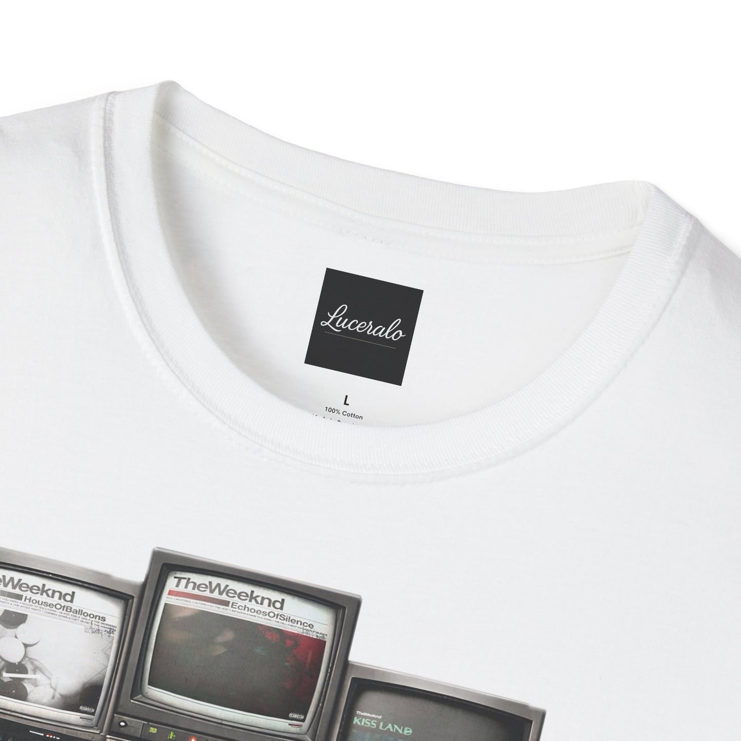 Abel Retro TV Stack Collage T-Shirt