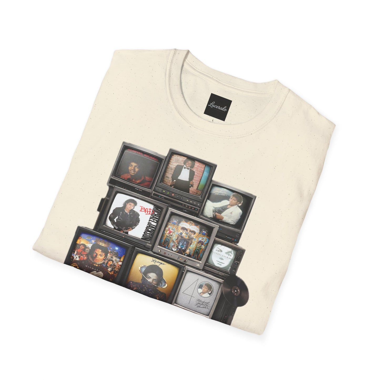 Michael Jackson Retro TV Collage T-Shirt