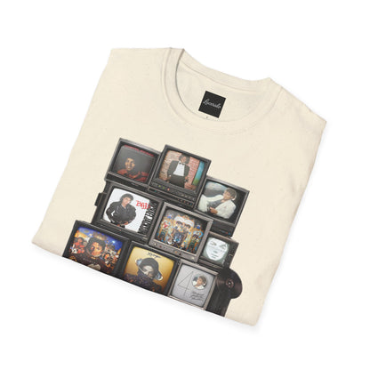 Michael Jackson Retro TV Collage T-Shirt