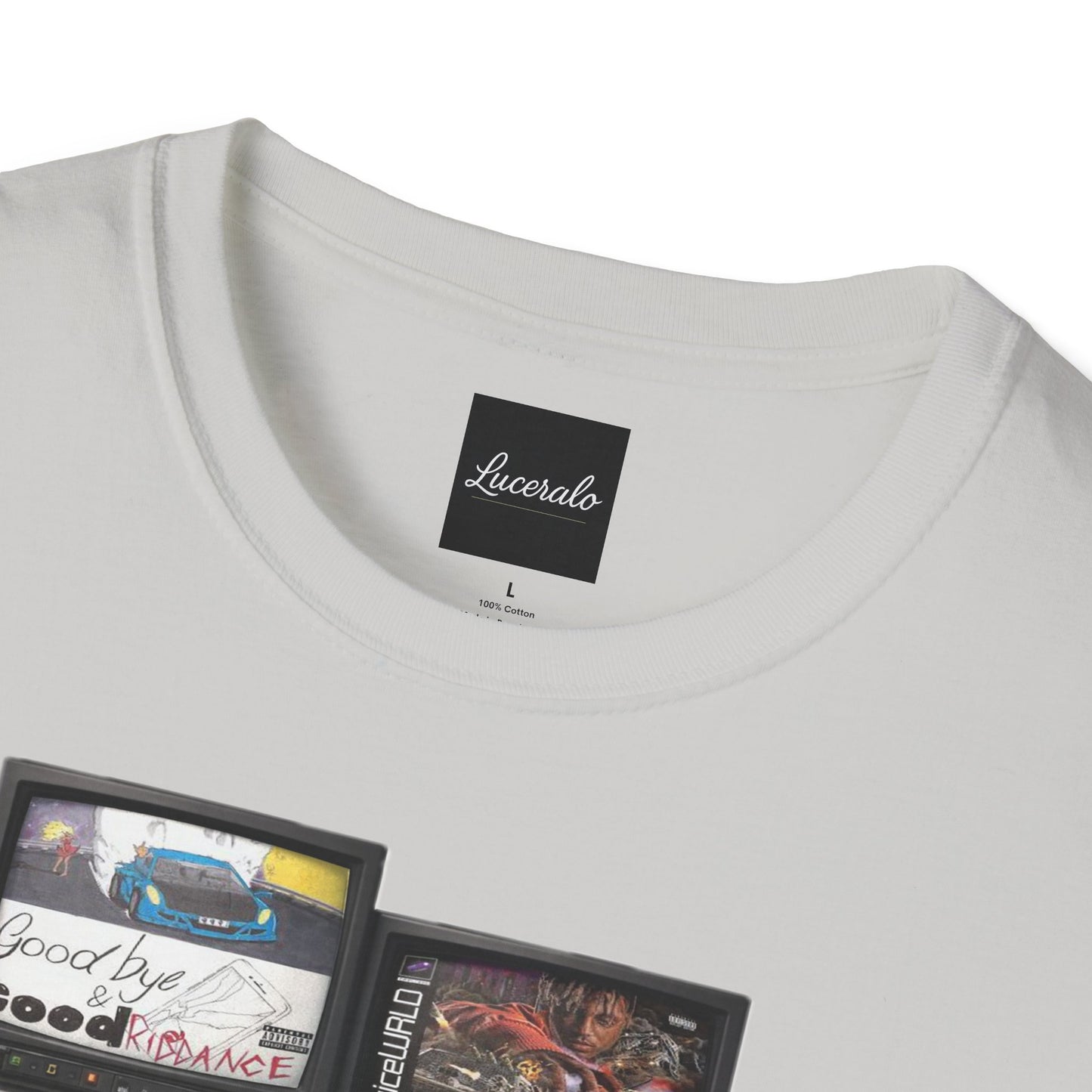 Juice Wrld Retro TV Stack Collage T-Shirt