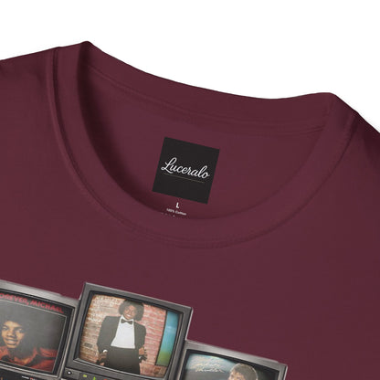 Michael Jackson Retro TV Collage T-Shirt