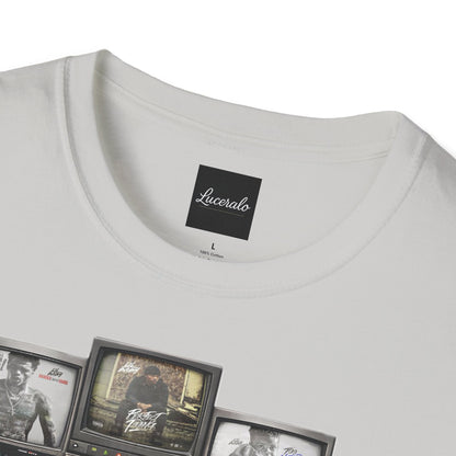 Lil Baby Retro TV Stack Collage T-Shirt
