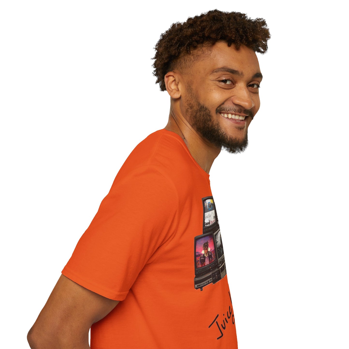 Juice Wrld Retro TV Stack Collage T-Shirt