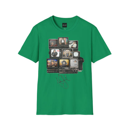 Michael Jackson Retro TV Collage T-Shirt