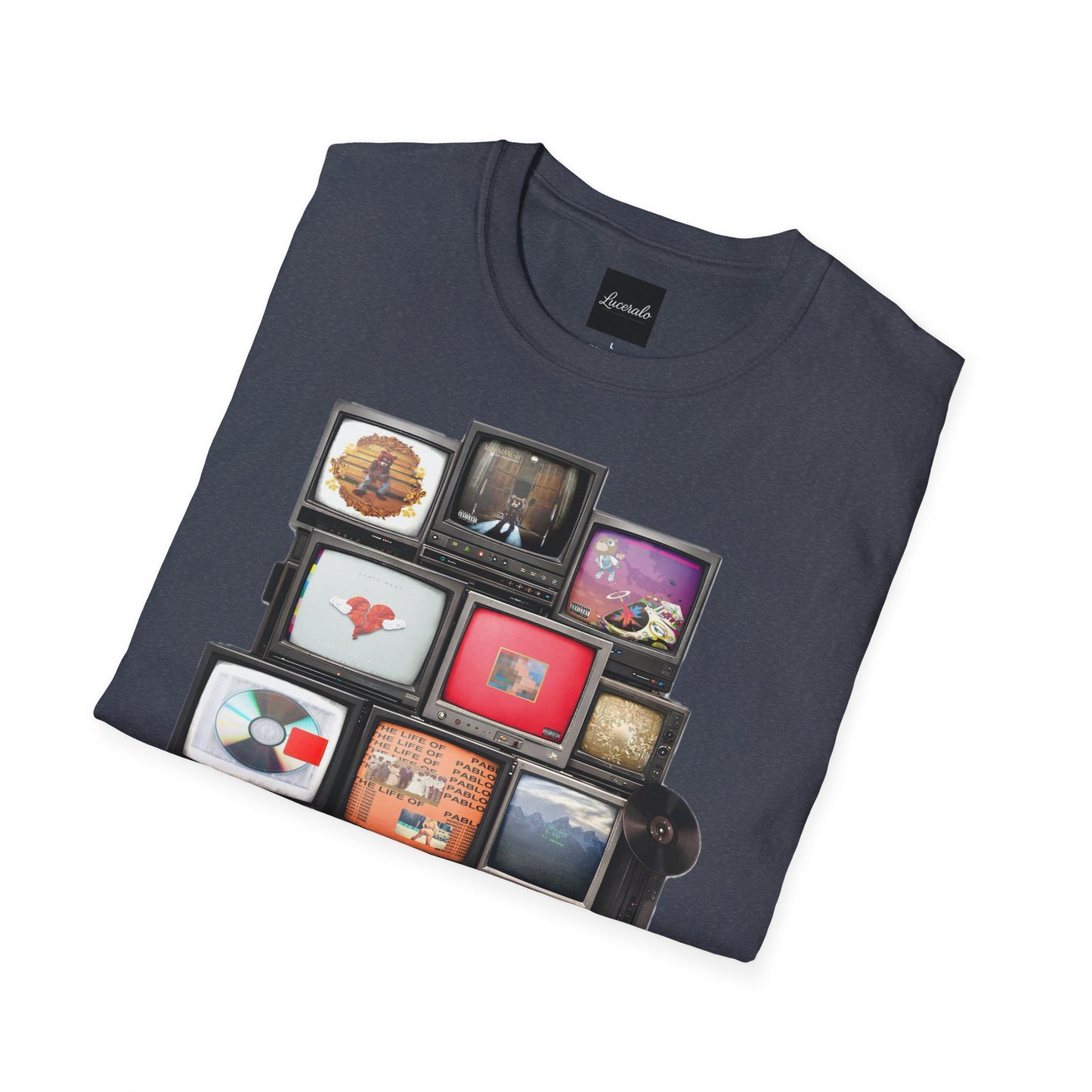 YE Retro TV Stack Collage T-Shirt