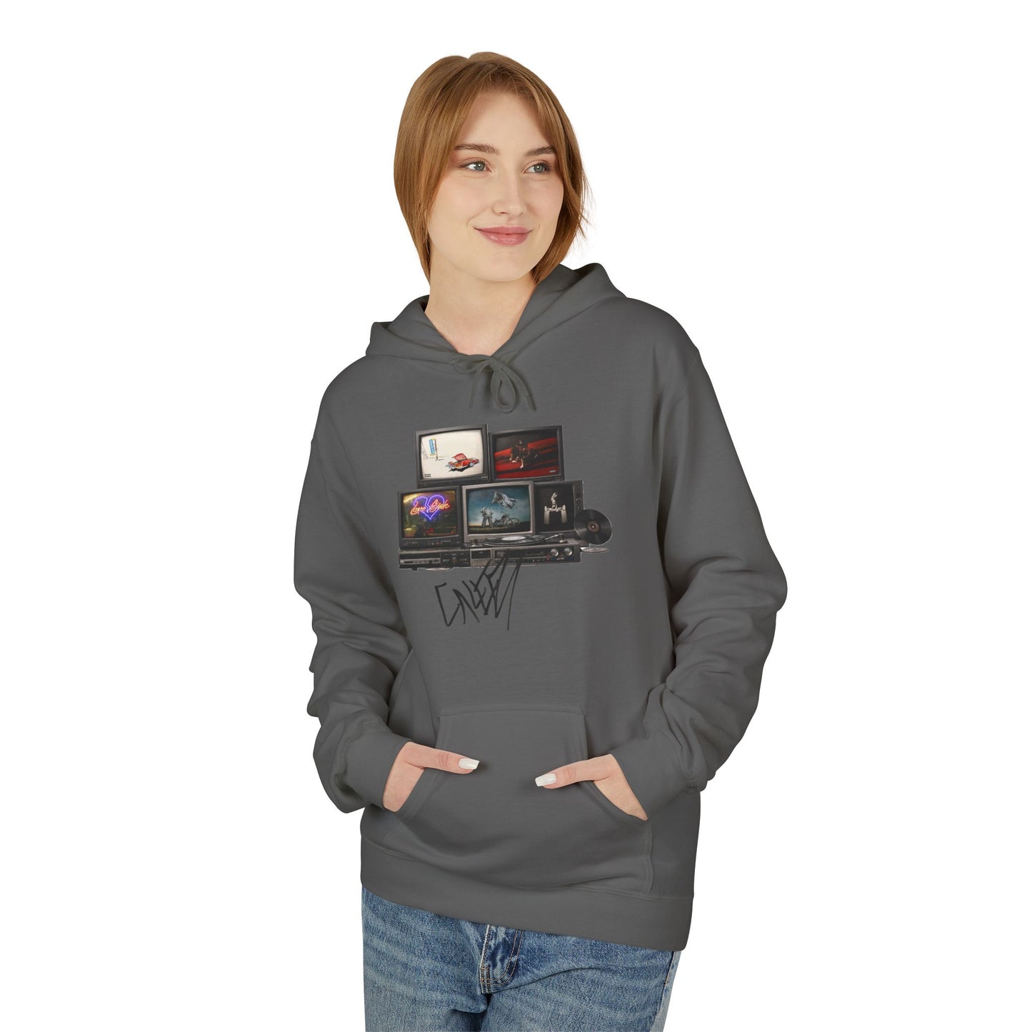 Don Toliver Retro TV Stack Collage Hoodie