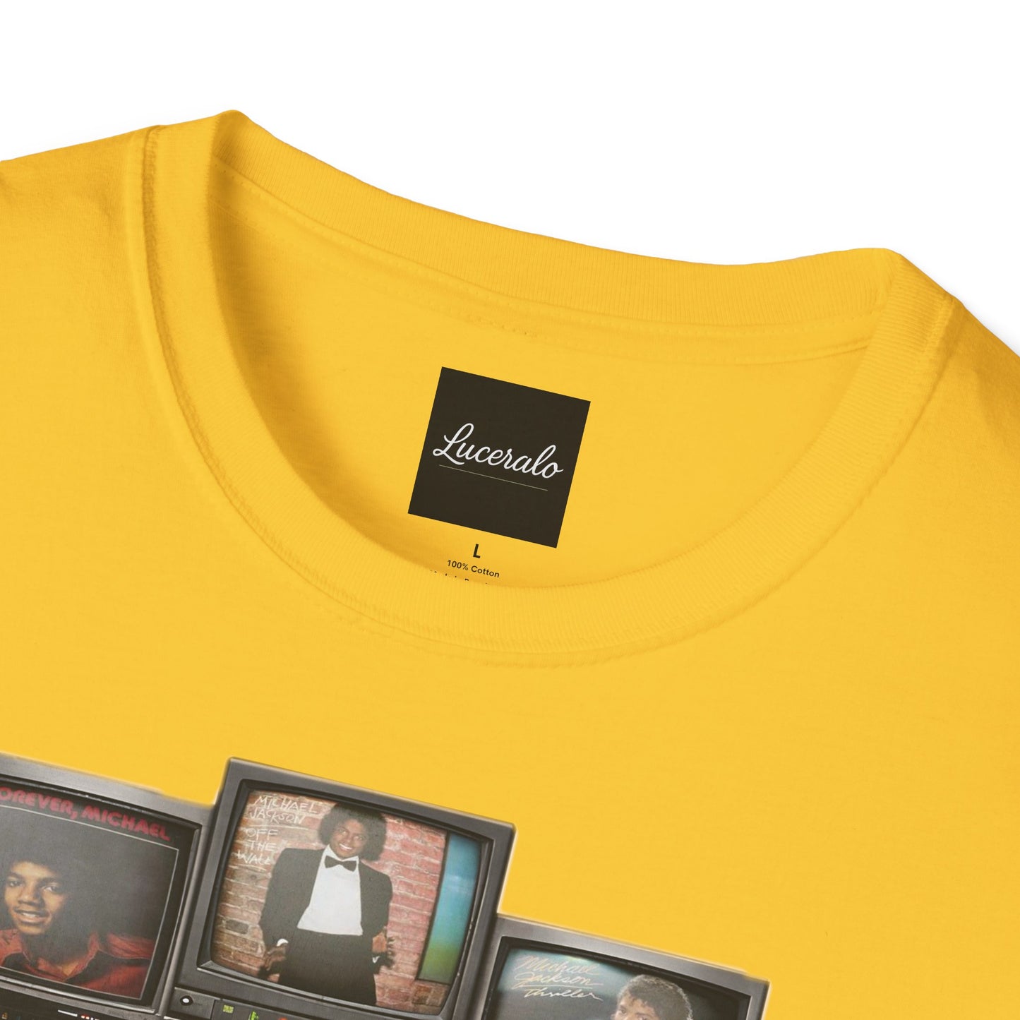 Michael Jackson Retro TV Collage T-Shirt