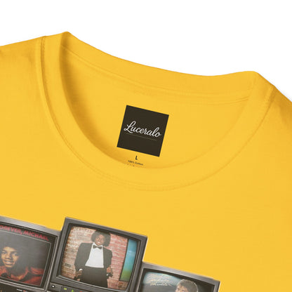 Michael Jackson Retro TV Collage T-Shirt