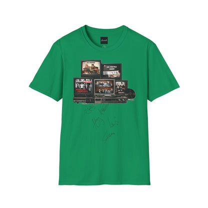 One Direction Retro TV Stack Collage T-Shirt