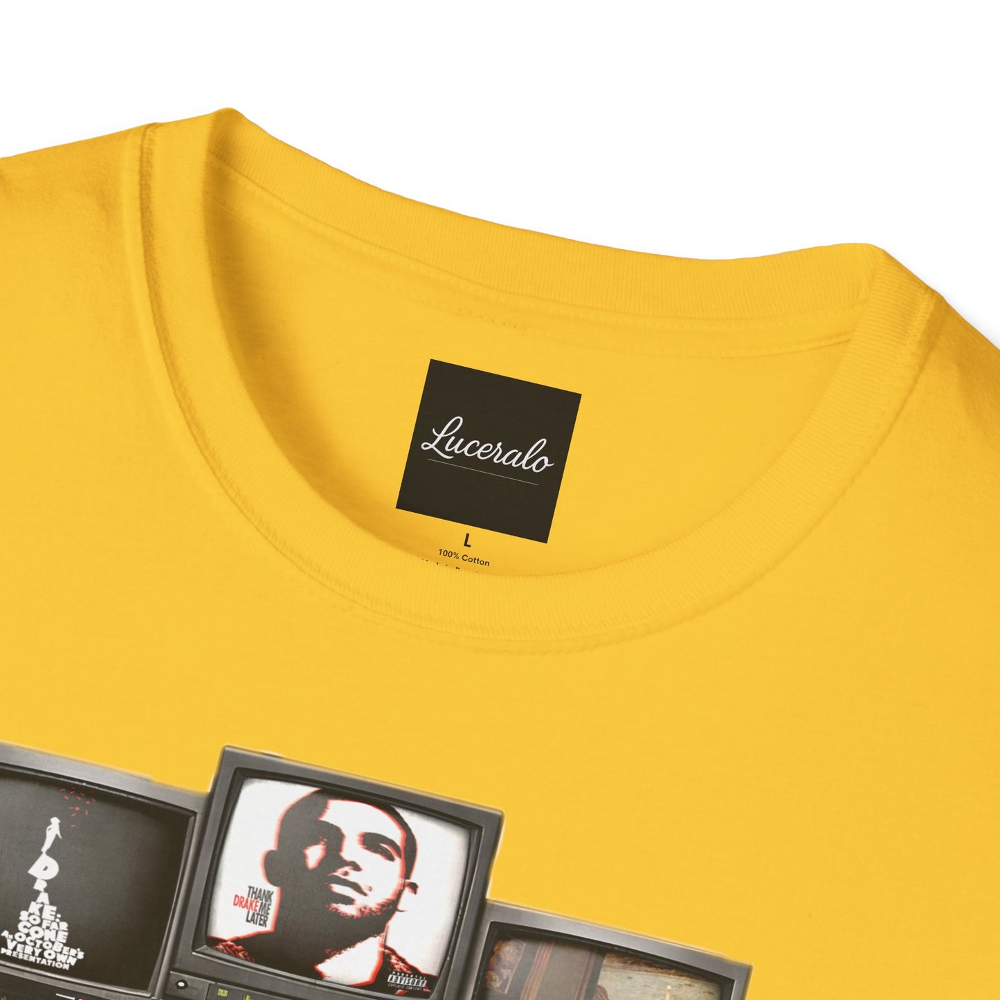 Drake Retro TV Stack Collage T-Shirt
