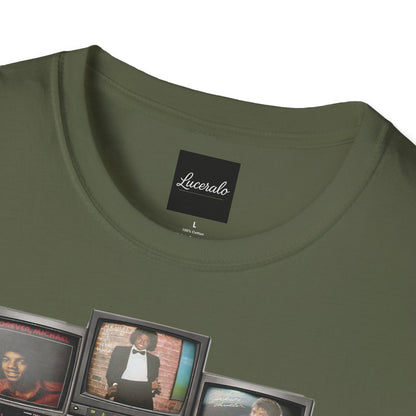Michael Jackson Retro TV Collage T-Shirt