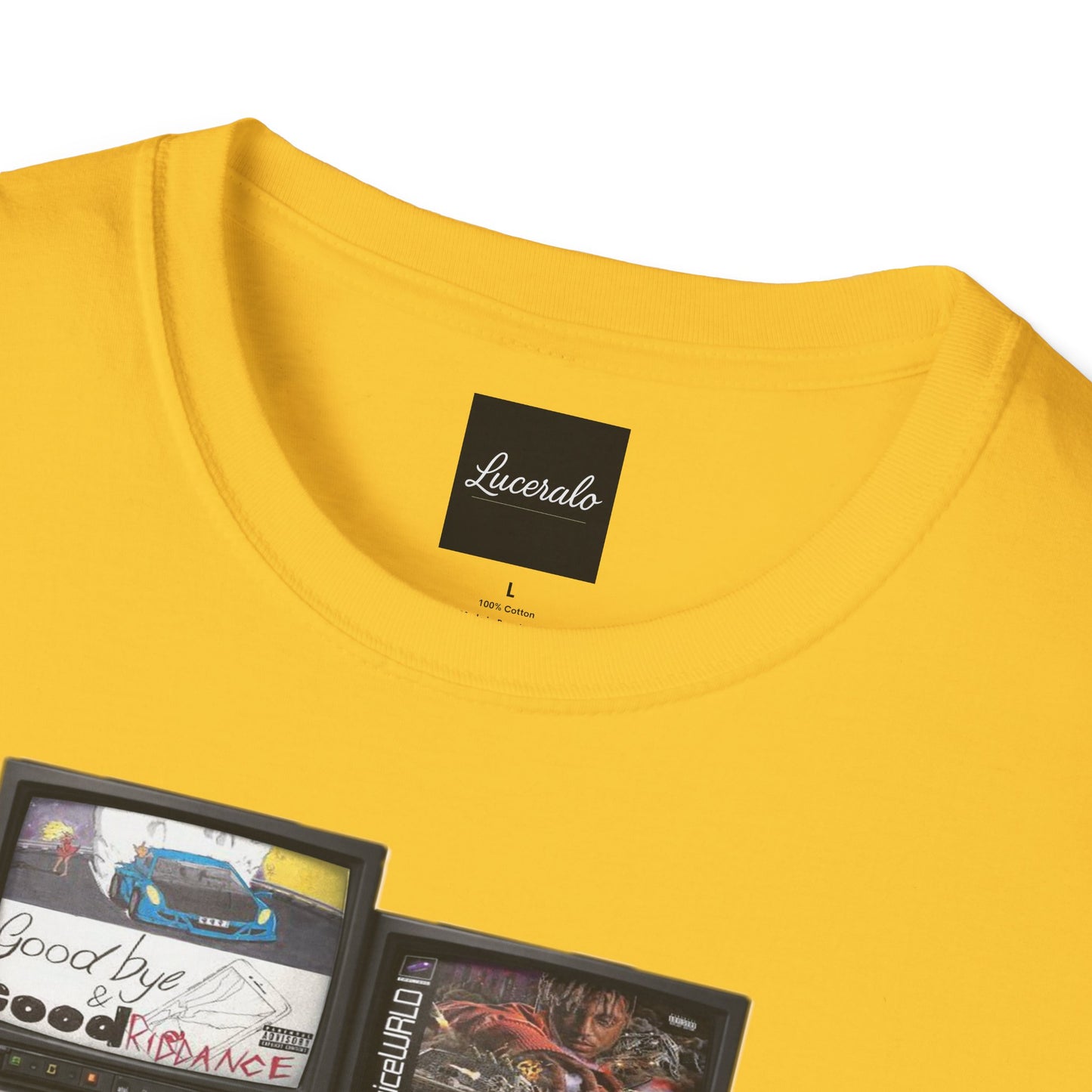 Juice Wrld Retro TV Stack Collage T-Shirt