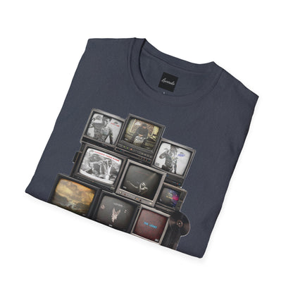 Lil Baby Retro TV Stack Collage T-Shirt