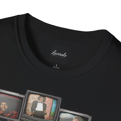 Michael Jackson Retro TV Collage T-Shirt