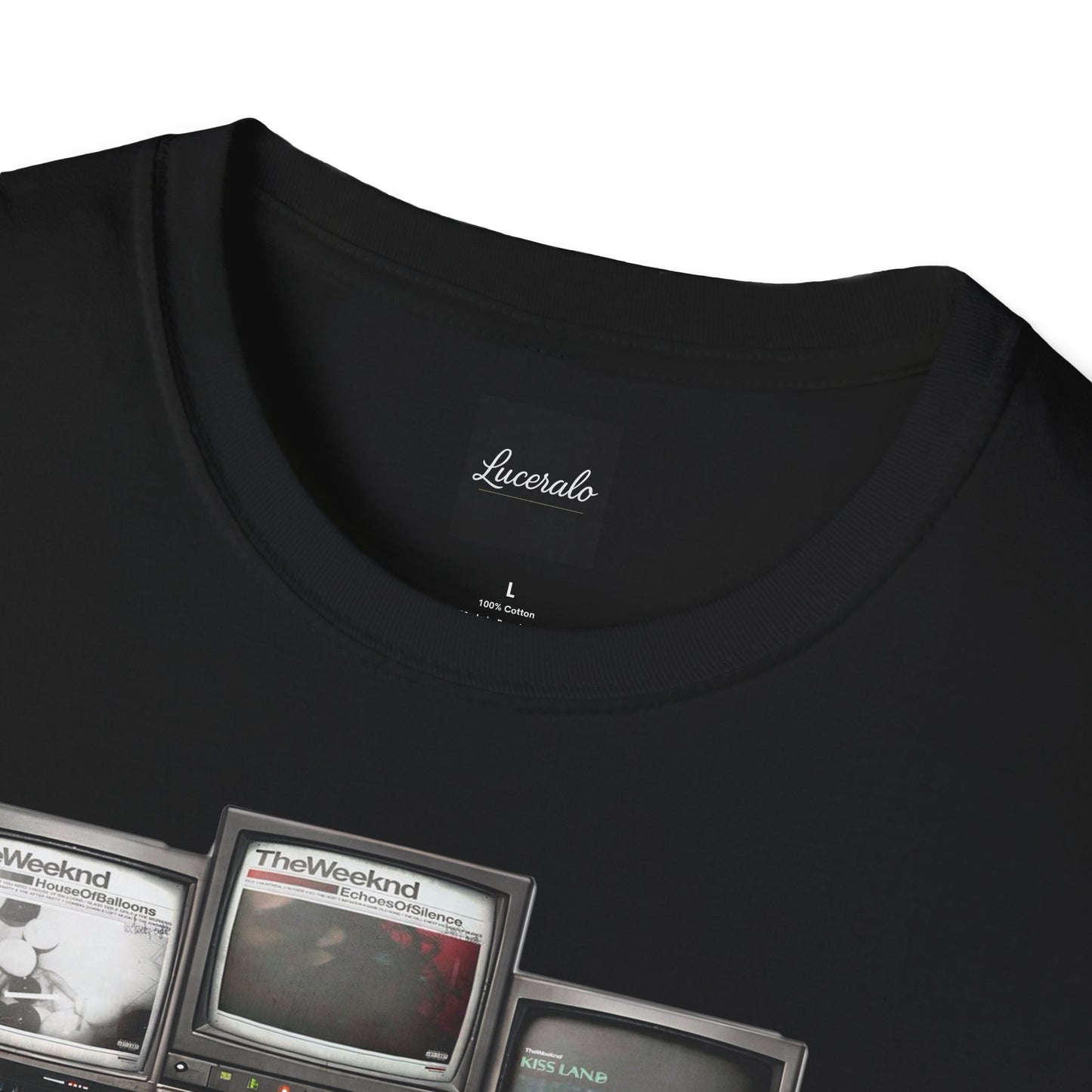 Abel Retro TV Stack Collage T-Shirt