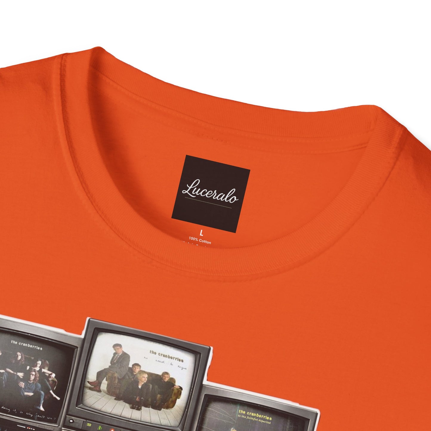 The Cranberries Retro Tv Stack Collage T-Shirt