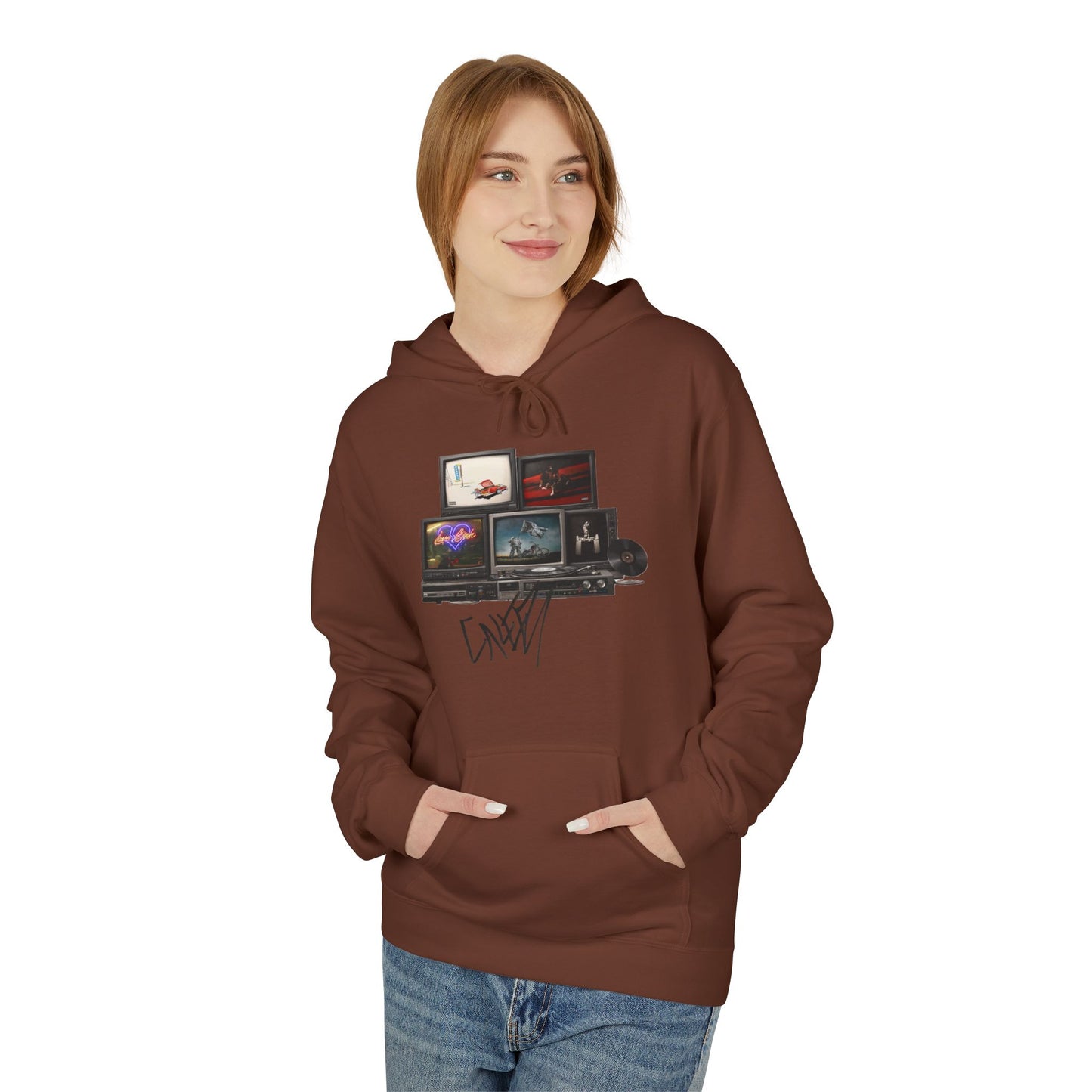 Don Toliver Retro TV Stack Collage Hoodie