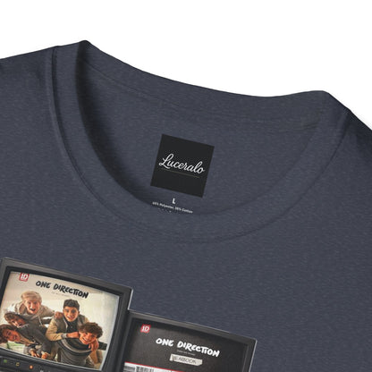 One Direction Retro TV Stack Collage T-Shirt