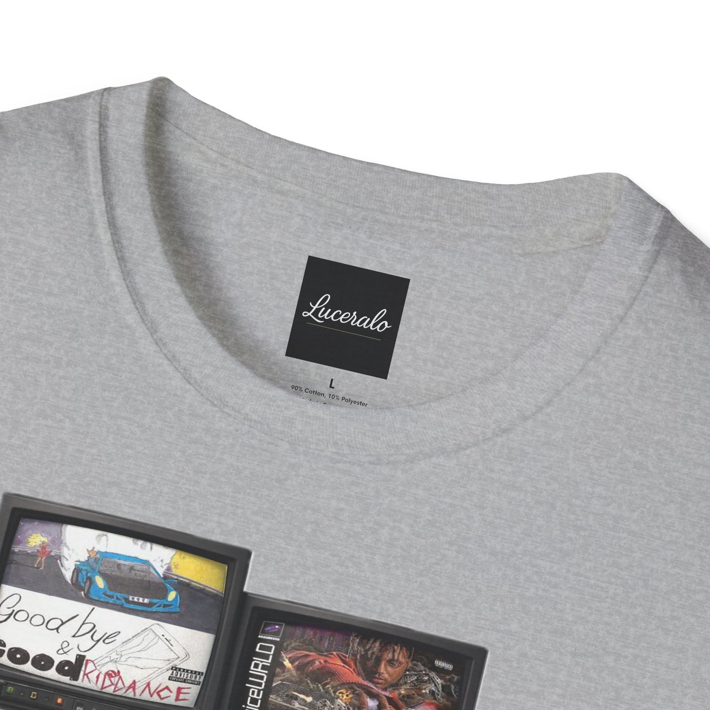 Juice Wrld Retro TV Stack Collage T-Shirt