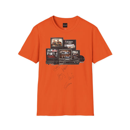 One Direction Retro TV Stack Collage T-Shirt