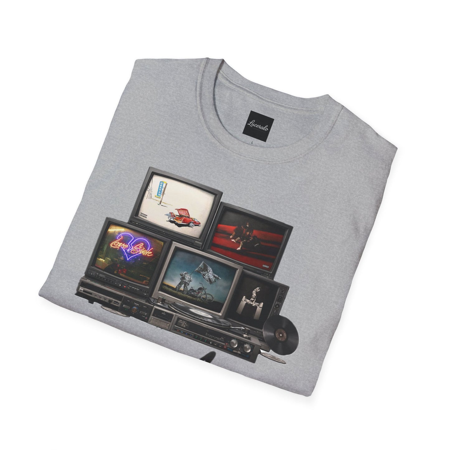 Don Toliver Retro TV Stack Collage T-Shirt