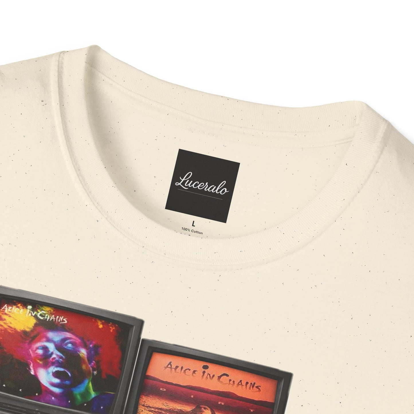 Alice in Chains Retro TV Stack Collage T-Shirt