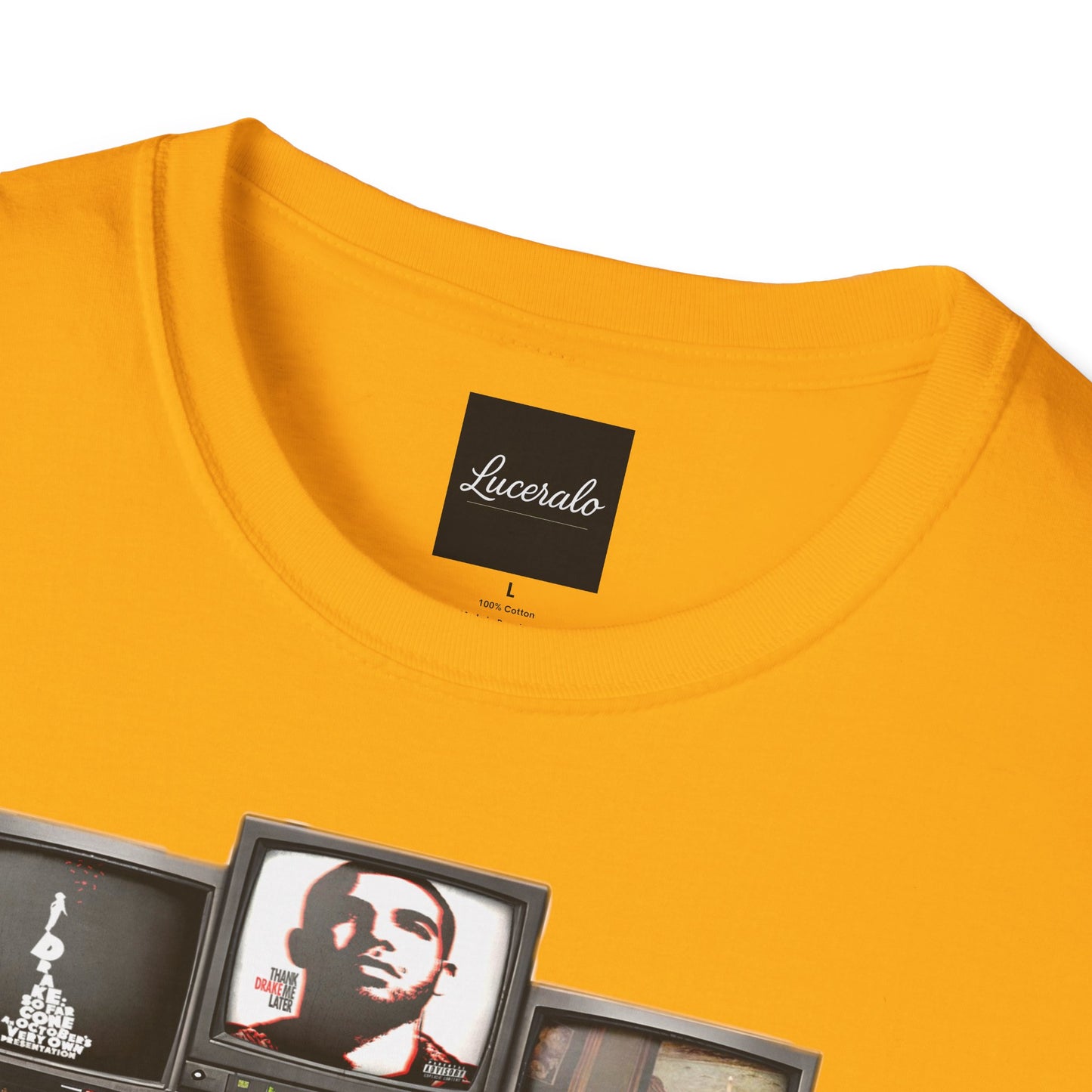 Drake Retro TV Stack Collage T-Shirt