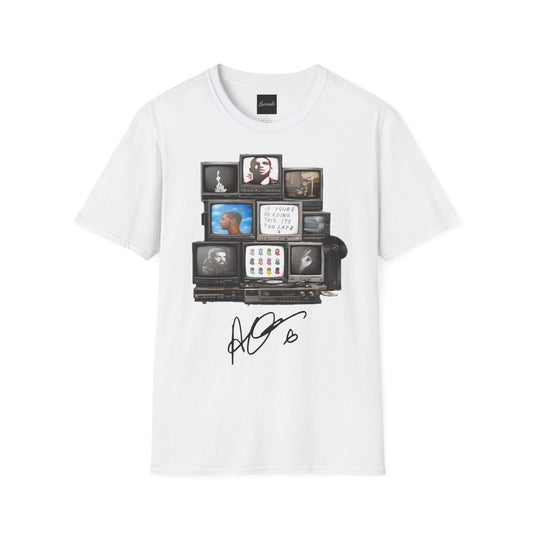 Drake Retro TV Stack Collage T-Shirt