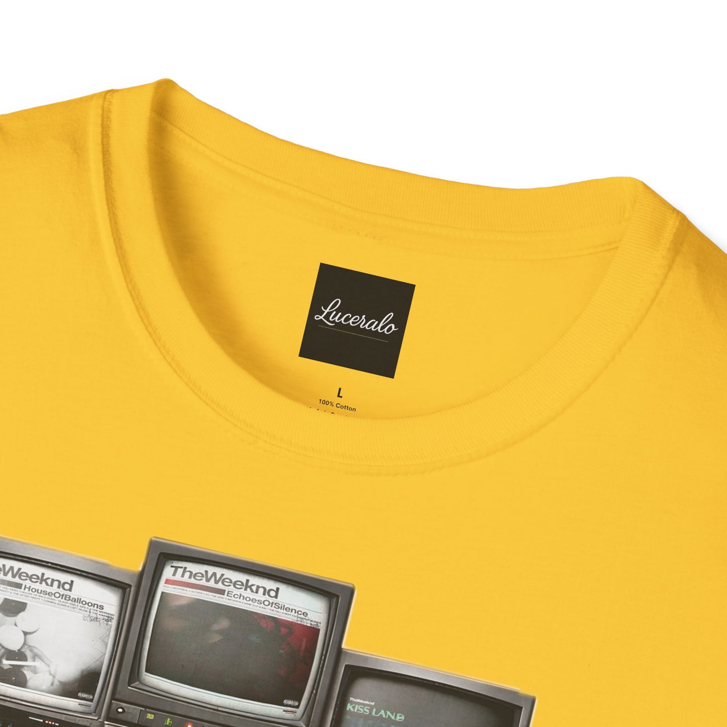 Abel Retro TV Stack Collage T-Shirt