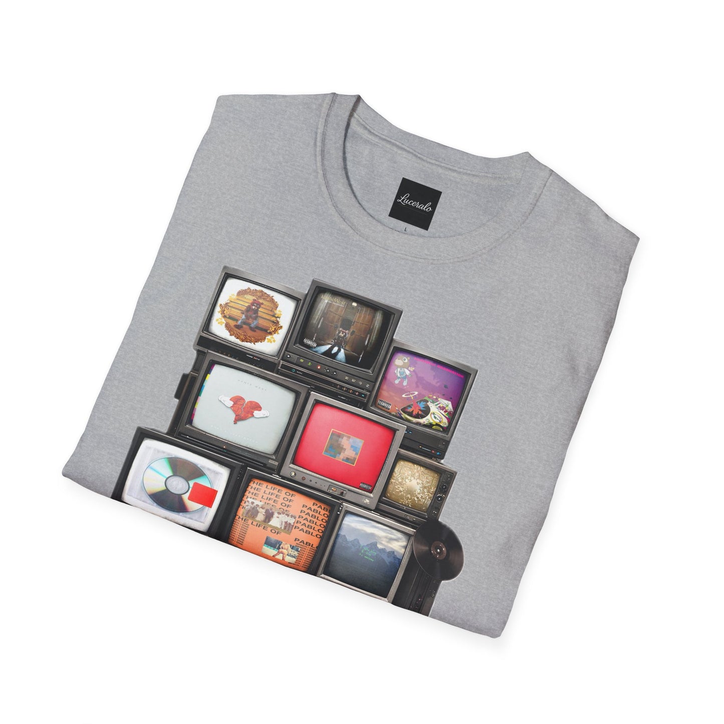 YE Retro TV Stack Collage T-Shirt
